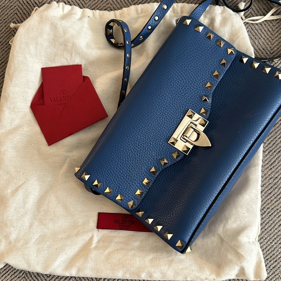 AUTHENTIC VALENTINO ROCKSTAR MEDIUM SHOULDER BAG - Picture 7 of 7